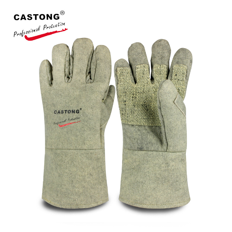 卡司顿500度耐高温手套ABG-5T-34/手掌加固耐磨防割耐热手套